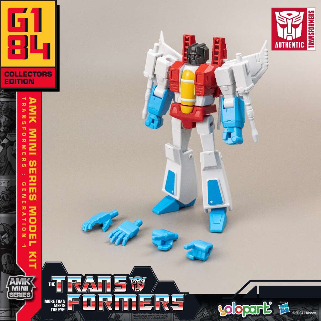 TRANSFORMERS GENERATION ONE - Starscream - Model Kit 11cm