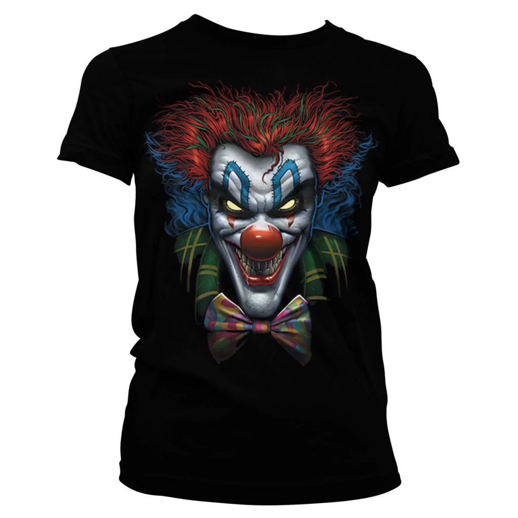 HORROR - T-Shirt Psycho Clown - GIRL (XL)