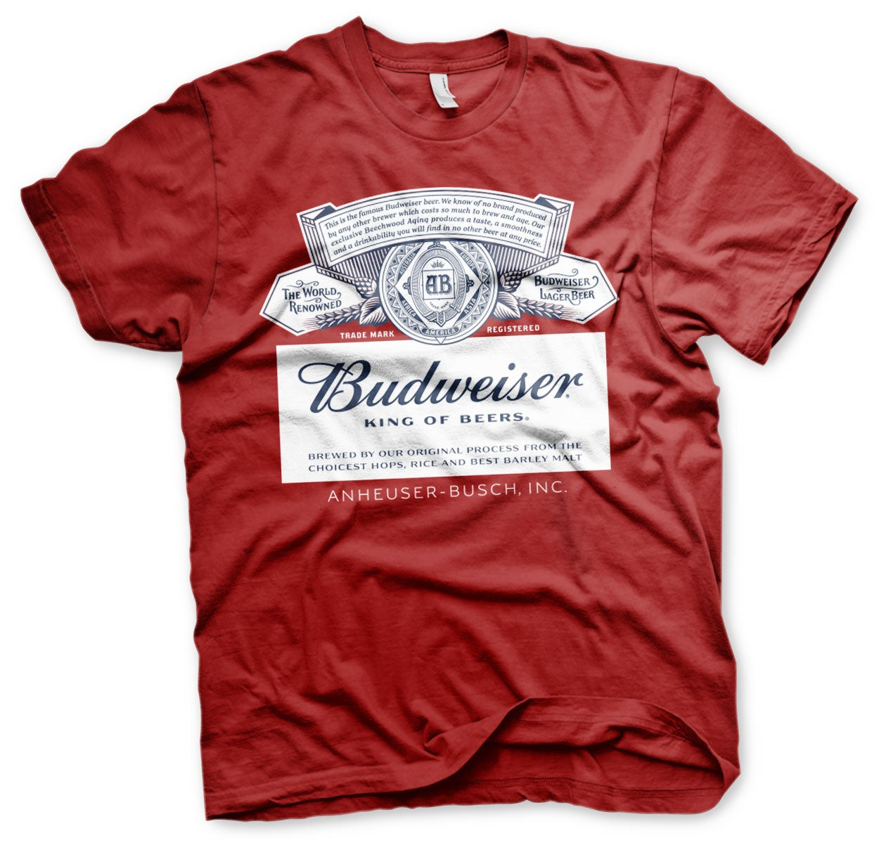 BIER - Budweiser Red Label - T-Shirt - (S)