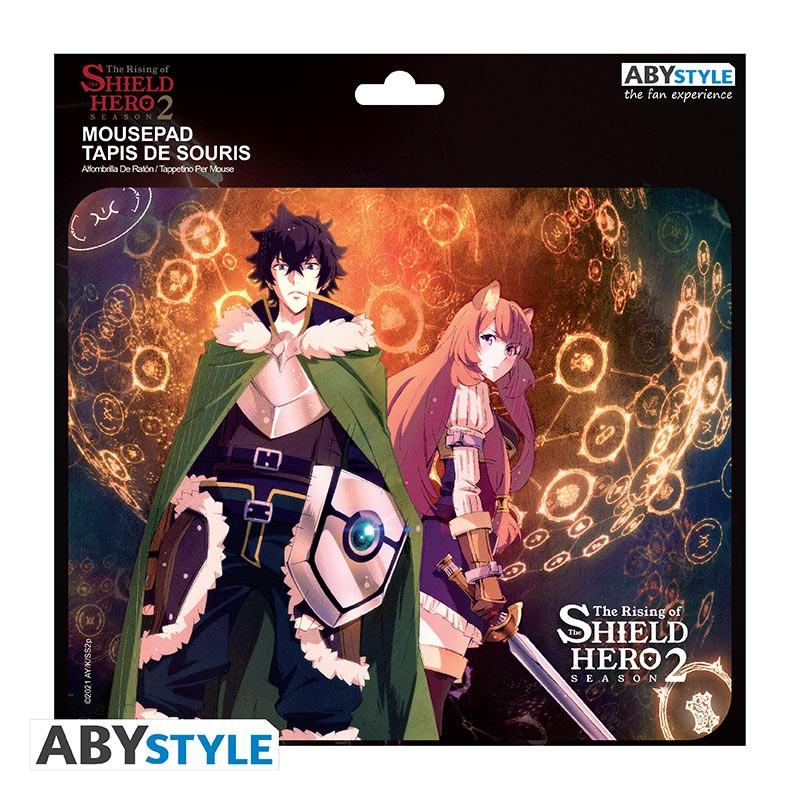 THE SHIELD HERO - Naofumi & Raphtalia - Mouse Pad 23.5X19.5cm