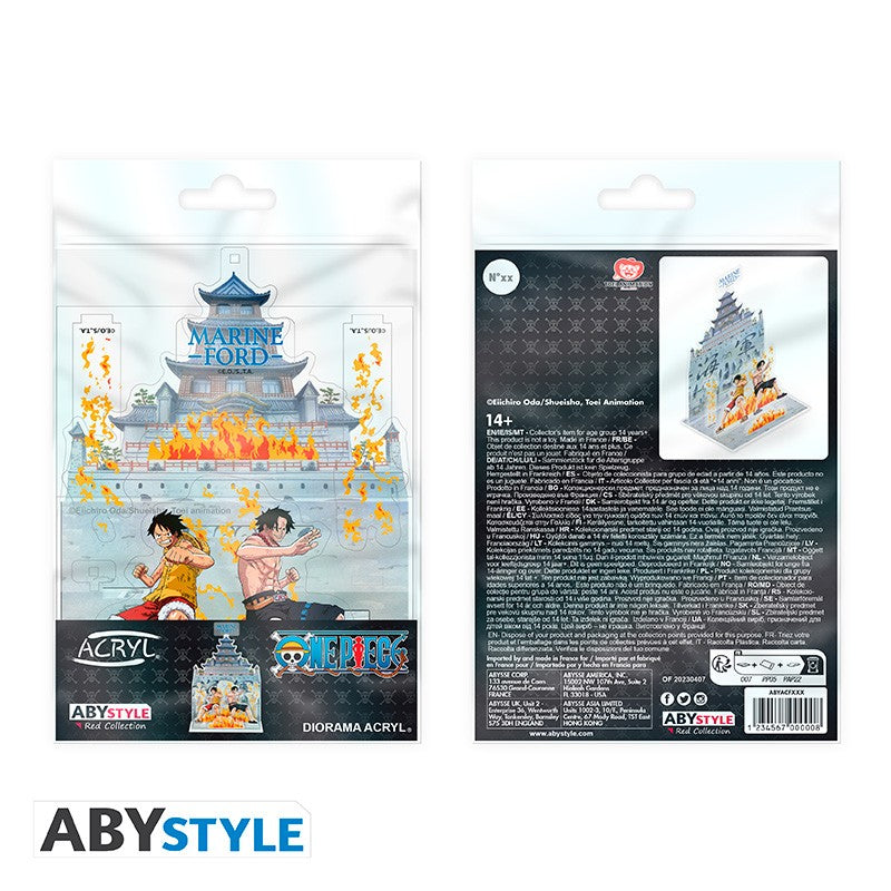 ONE PIECE - Marineford - Acryl Diorama