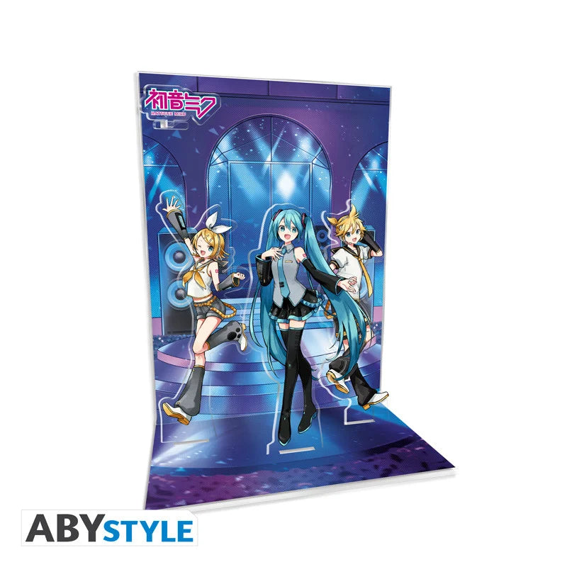 HASTUNE MIKU - Miku & Friends - Acryl Diorama