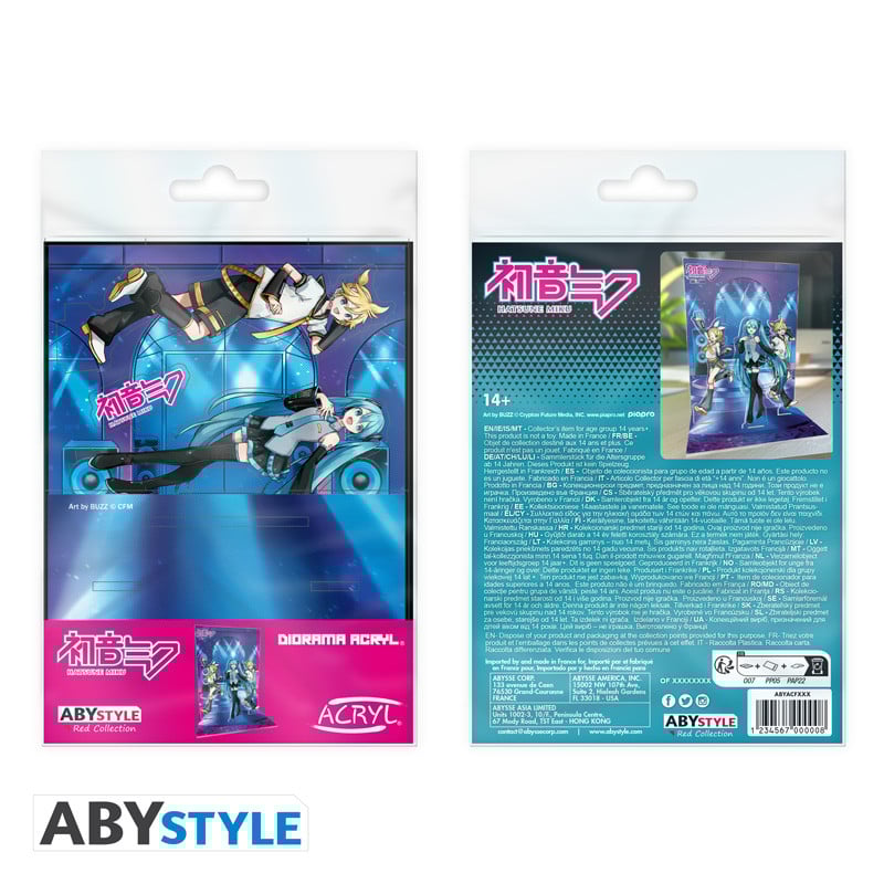 HASTUNE MIKU - Miku & Friends - Acryl Diorama