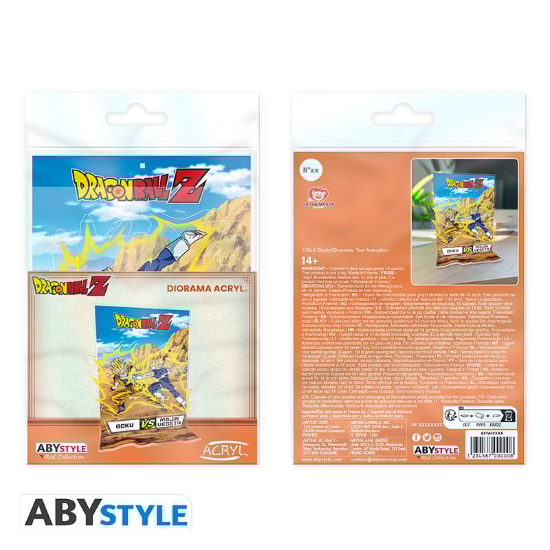 DRAGON BALL Z - Goku vs Vegeta - Acryl Diorama