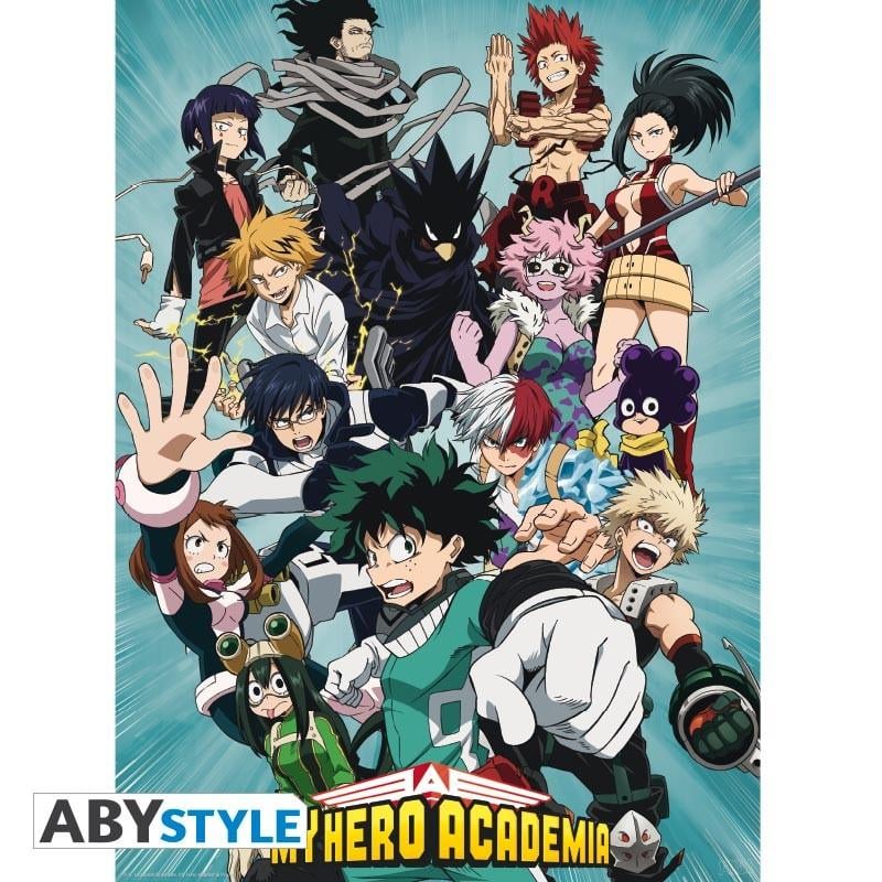 MY HERO ACADEMIA - Artworks - Set 2 posters '52x38'