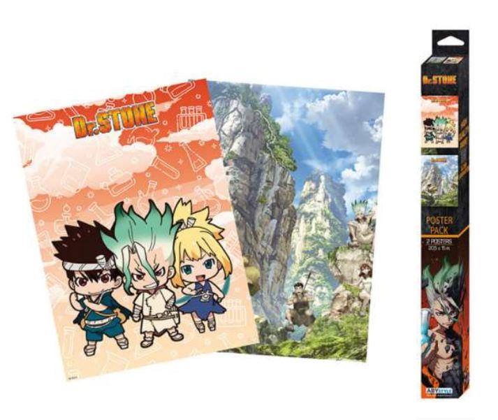 DR STONE - Artworks - Set 2 posters '52x38'