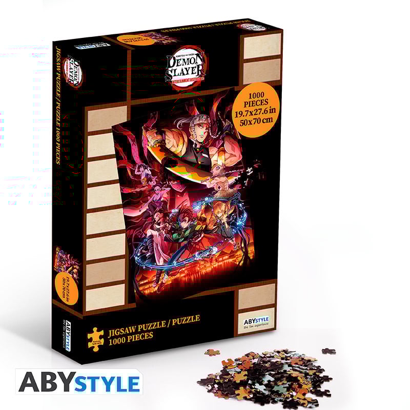 DEMON SLAYER - Puzzle 1000 pieces - Key Art