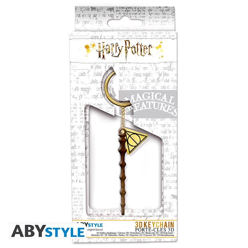 HARRY POTTER - Keychain Metal 3D - Elder Wand