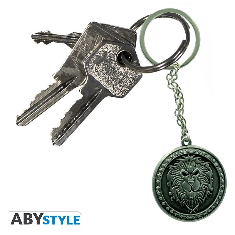 WOW - Metal 3D Keychain - Alliance