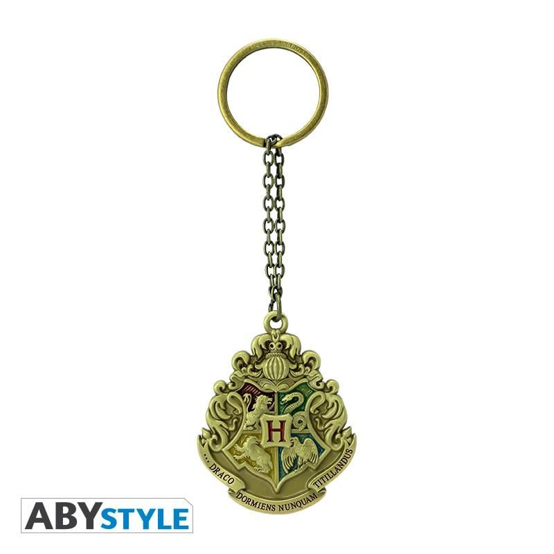 HARRY POTTER - Metal 3D Keychain - Hogwarts' Crest