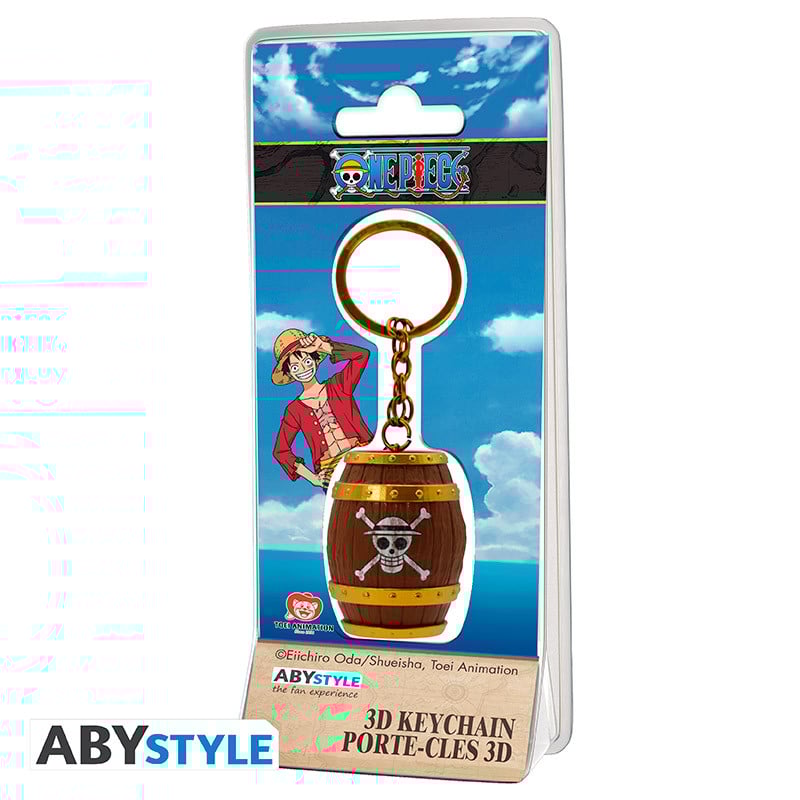 ONE PIECE - Keychain 3D - Barrel