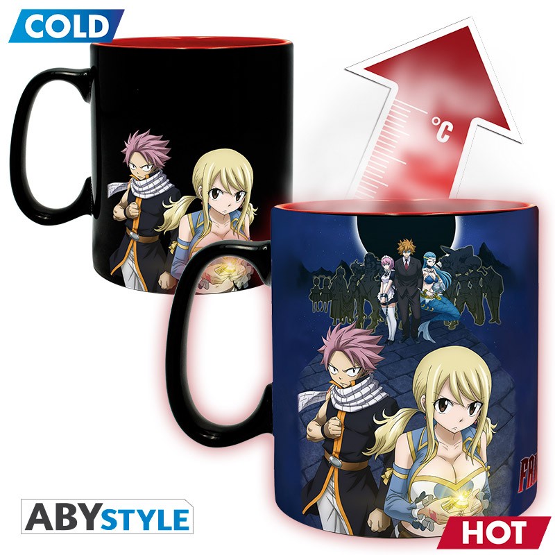 FAIRY TAIL - Natsu & Lucy - Mug Heat Change 460ml
