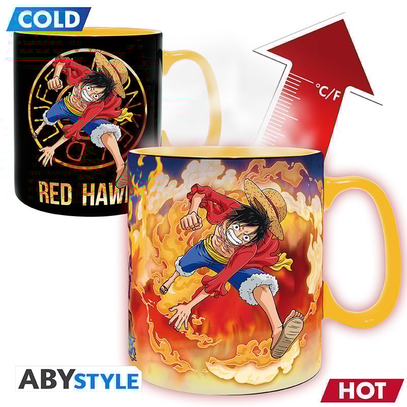 ONE PIECE - Luffy & Sabo - Mug Heat Change 460ml