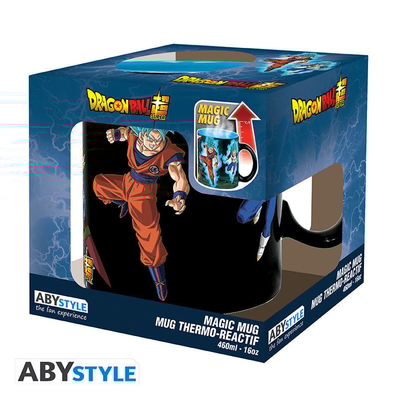 DRAGON BALL SUPER - Saiyans & Black - Mug Heat Change 460ml