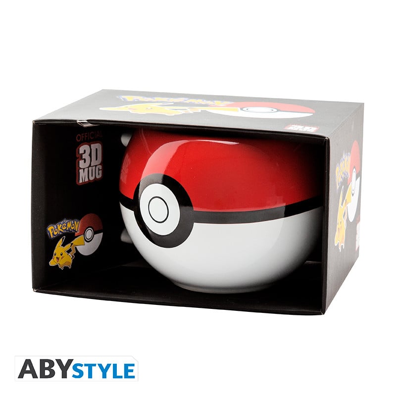 POKEMON - Pokeball - 3D Mug 400ml