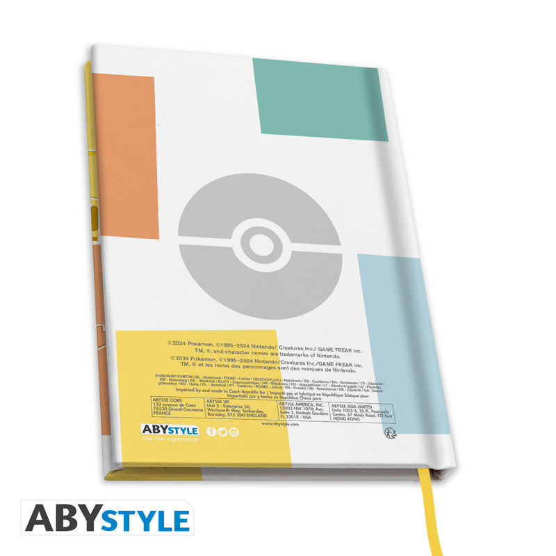 POKEMON - Kanto Starters - Notebook A5