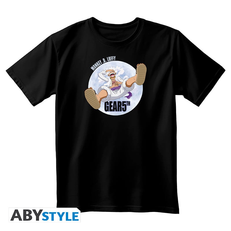 ONE PIECE - T-Shirt Gear 5Th Unisex black (XL)
