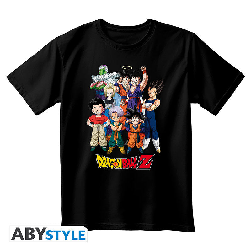 DRAGON BALL - T-Shirt DBZ Goku's Group Unisex black (S)