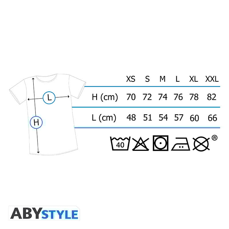 ONE PIECE - T-Shirt Monkey D.Luffy Unisex black (M)
