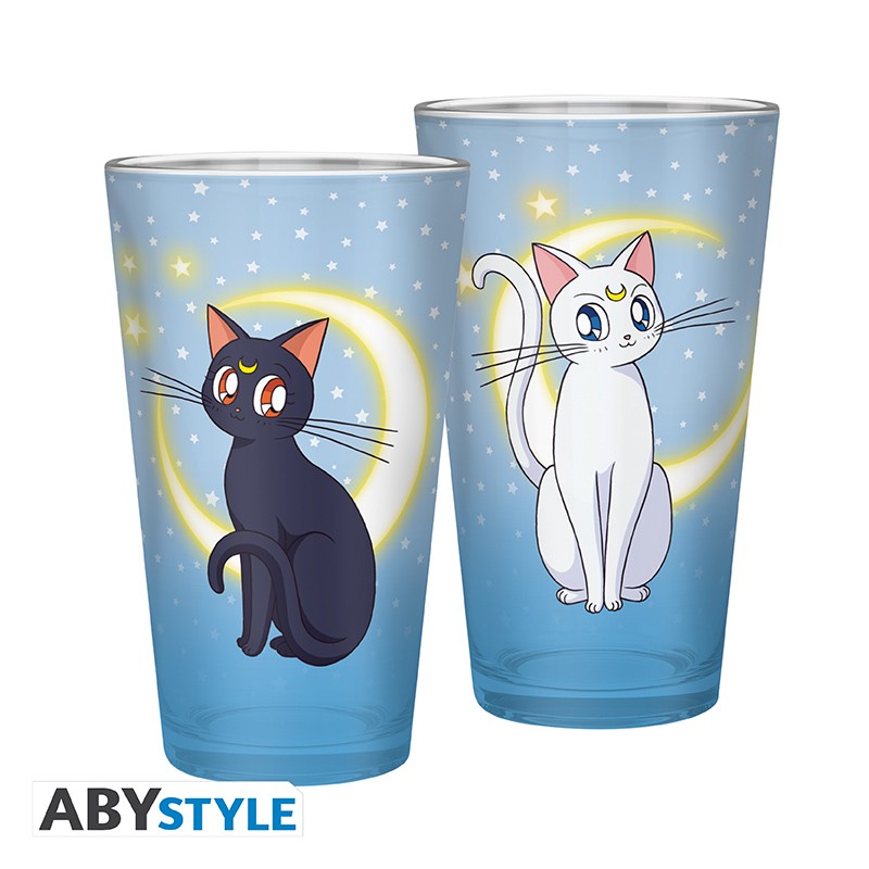 SAILOR MOON - Luna & Artemis - XXL Glass 400ml