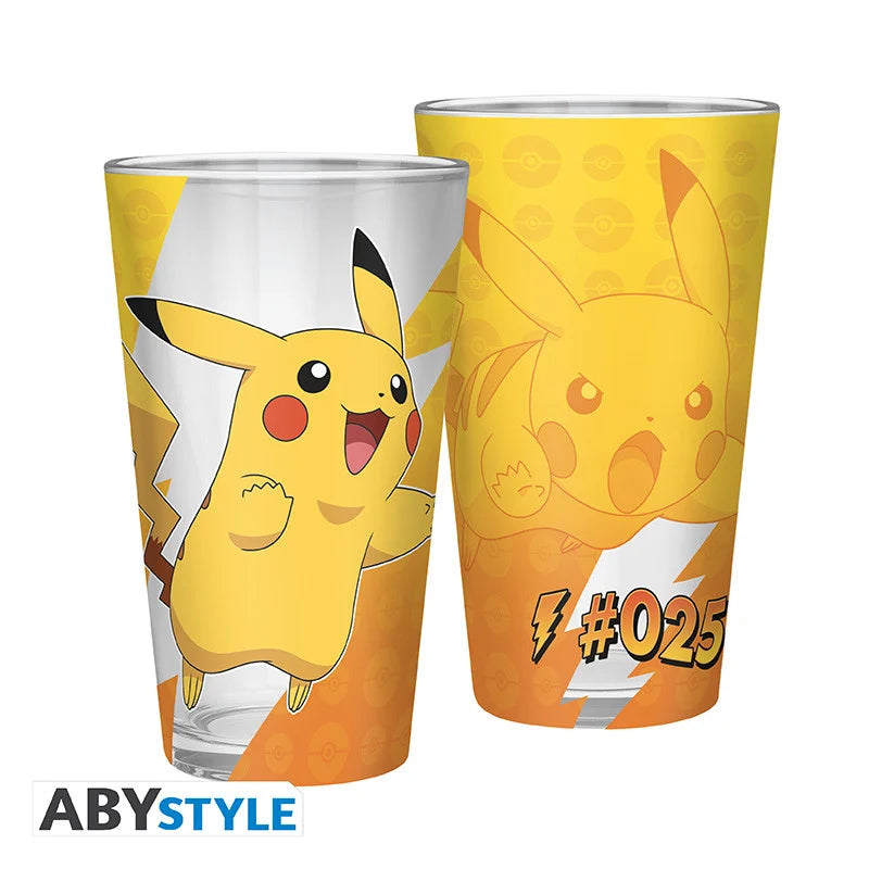 POKEMON - Pikachu & Charizard - 2 Glasses XXL Set 400ml