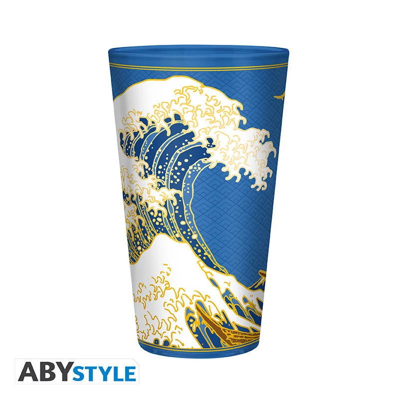 HOKUSAI - Great Wave - Premium XXL Glass 400ml