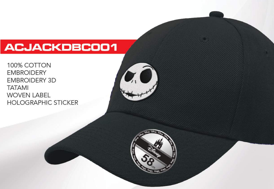 DISNEY - Jack Skellington - Baseball Cap