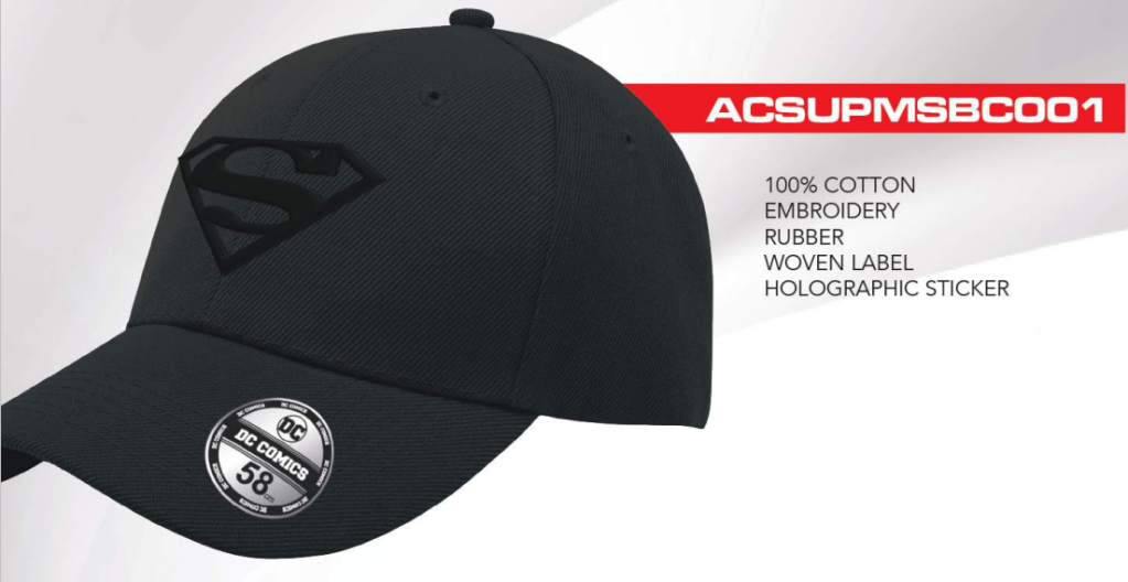 SUPERMAN - Logo Black - Baseball Cap