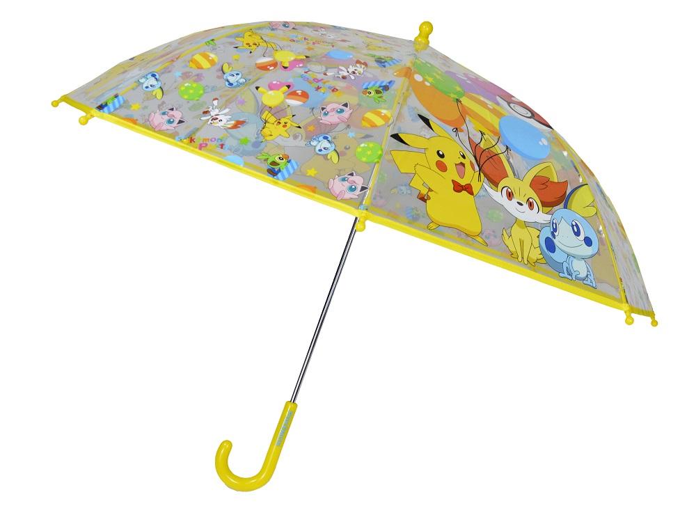 POKEMON - Pikachu & Party - Manual Transparent Umbrella 48 cm