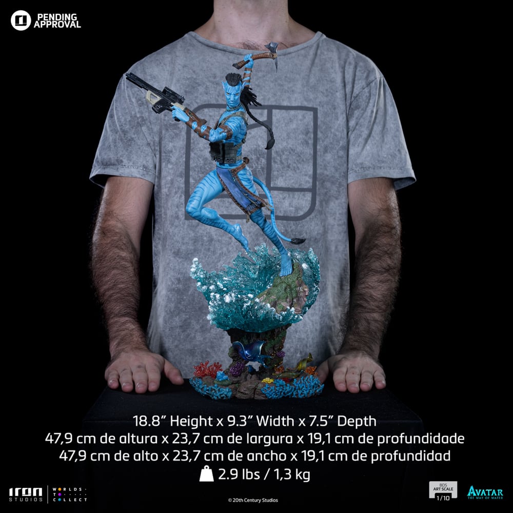 AVATAR 2 - Jake Sully - Statue BDS Art Scale 1/10 47.9cm