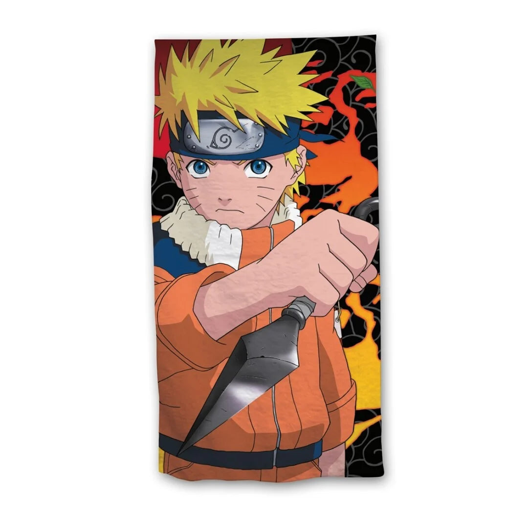 NARUTO - Uzumaki Naruto - Beach Towel 100% Cotton - 70x140cm