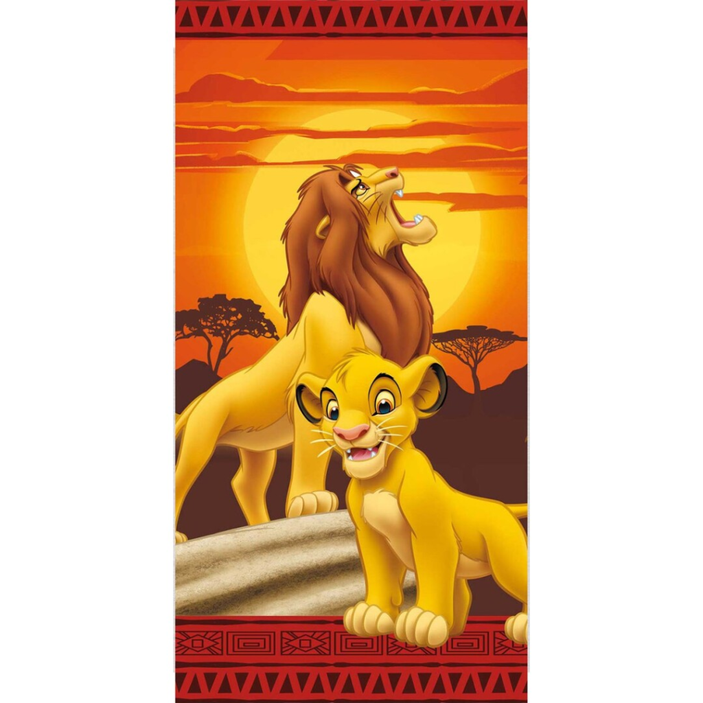 DISNEY - Lion King - Beach Towel 100% Cotton - 70x140cm