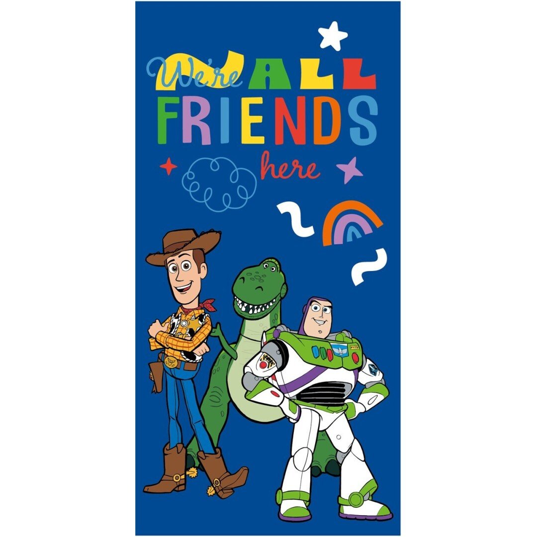 TOY STORY - We 're all friends here - Beach Towel 70x140cm