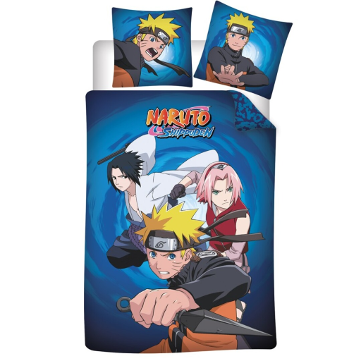 NARUTO - Duvet Cover 140X200 - '100% Cotton'