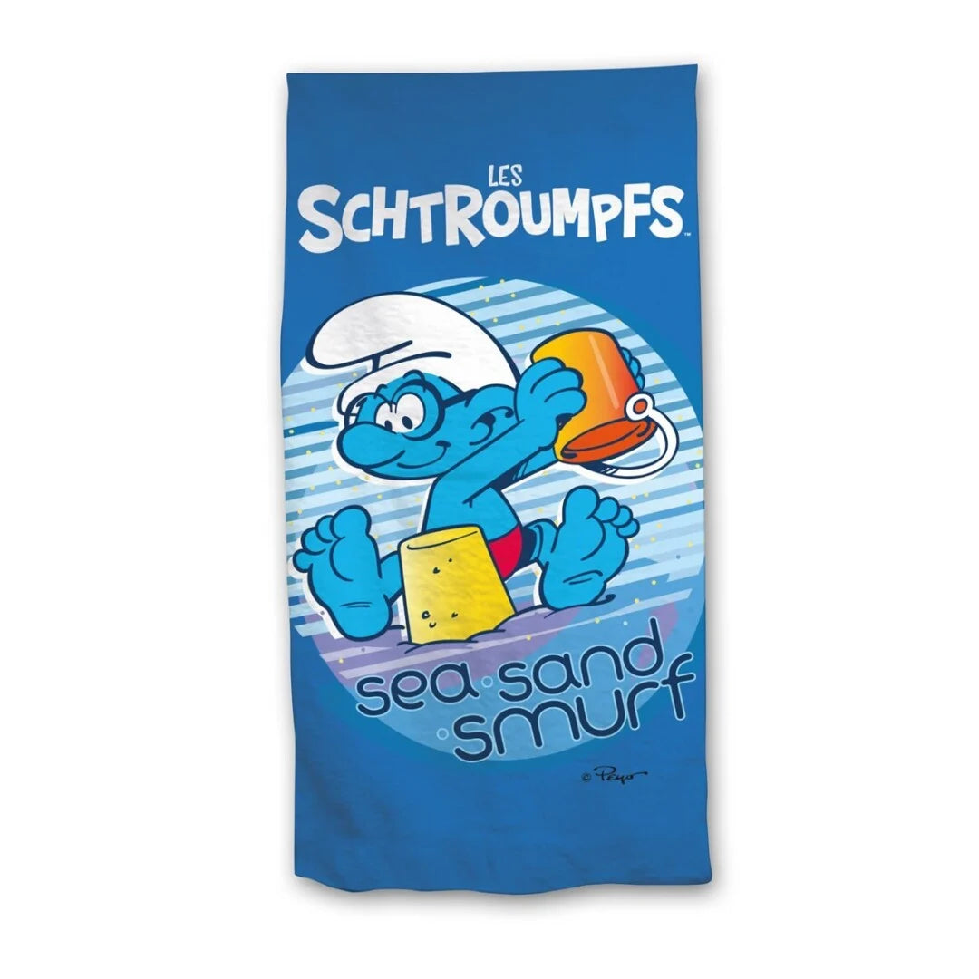 THE SMURFS - Sea and Smurf - Beach Towel 70x140cm