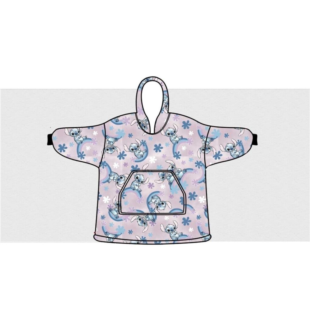 LILO & STITCH - Stitch - Sweat Poncho - Adult Size