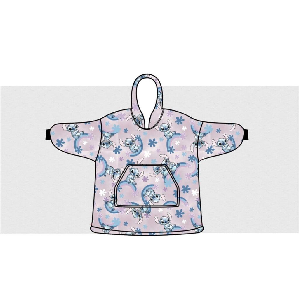 LILO & STITCH - Stitch - Sweat Poncho - Children Size (7-14 Years)