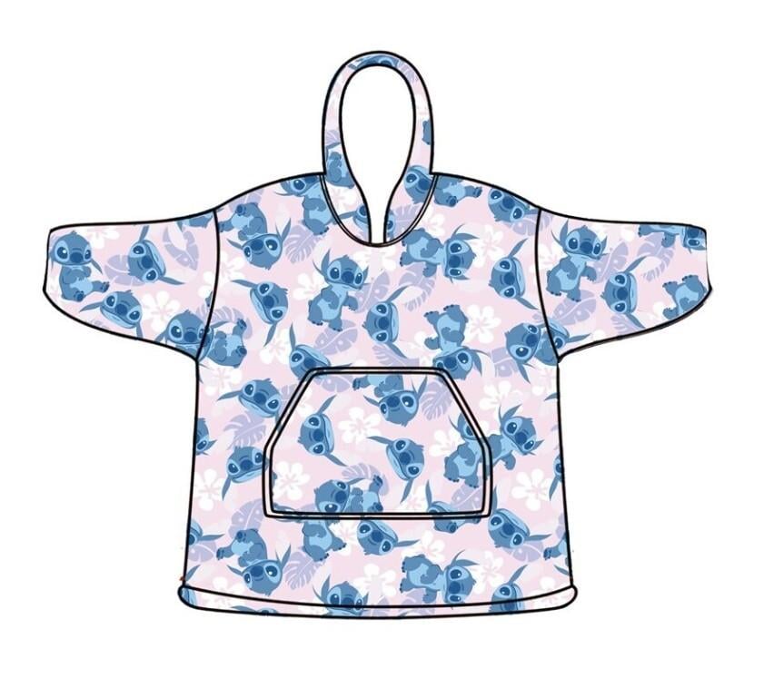 LILO & STITCH - Sweat Poncho - Kid Size (3-6 years)