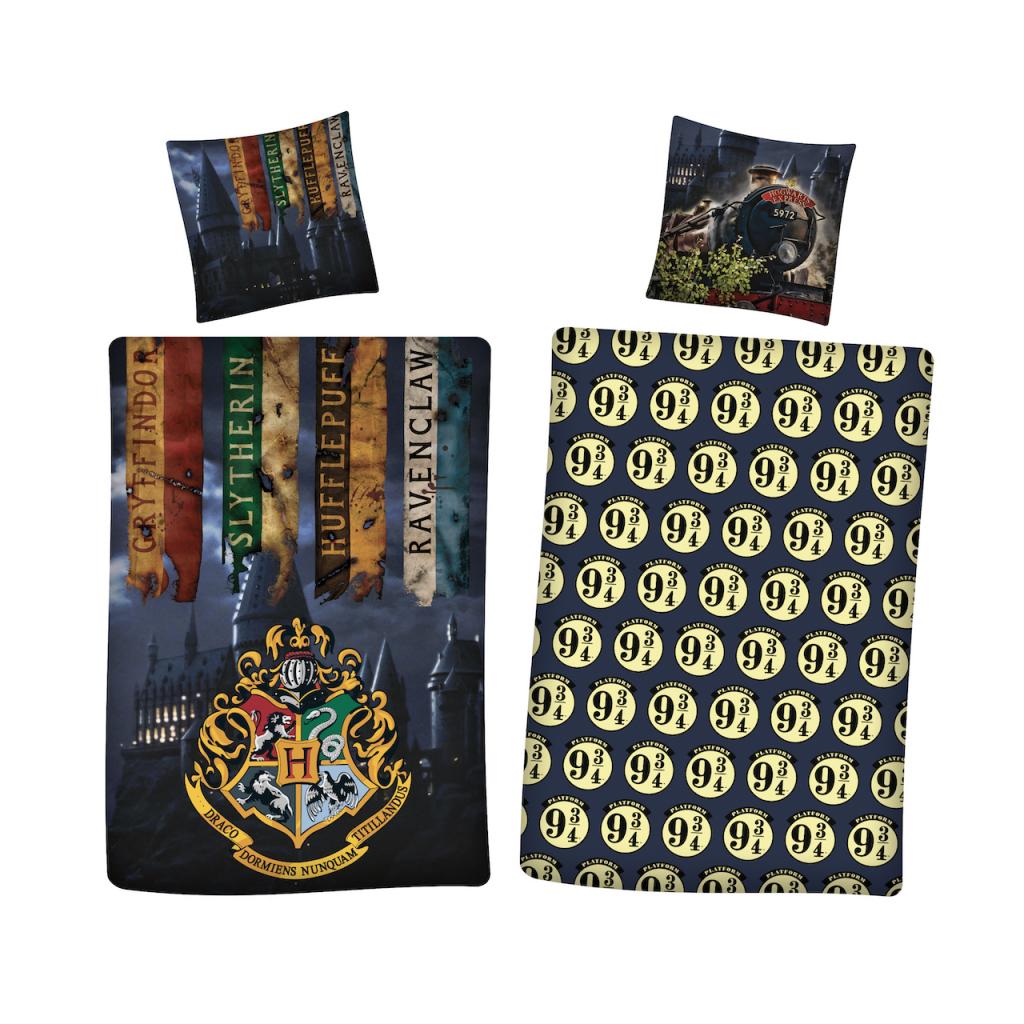 HARRY POTTER - Duvet Cover 140x200cm - 9 3/4 '100% microfiber'