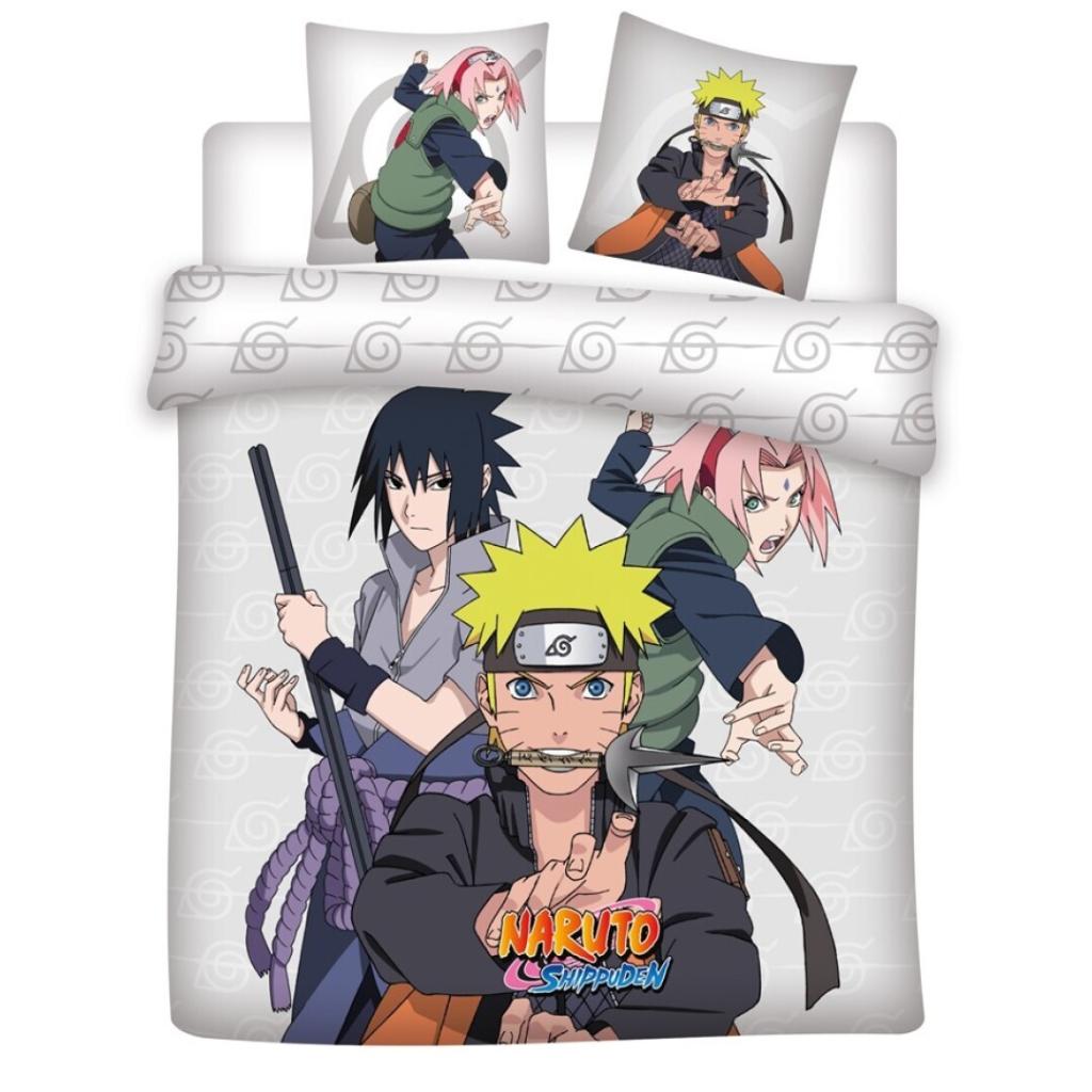 NARUTO SHIPPUDEN - Trio - Duvet Cover 240x220cm - '100% Polyester'