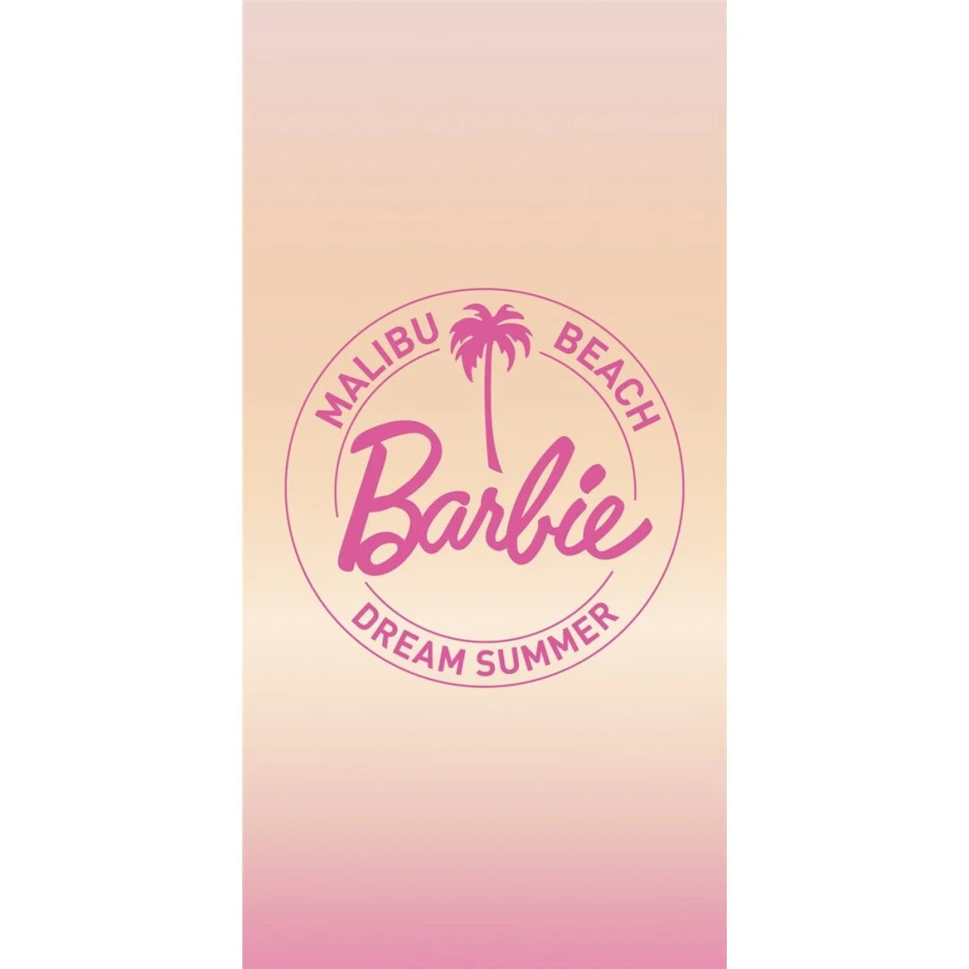 BARBIE - Malibu Beach - Beach Towel 100% Cotton - 70x140cm