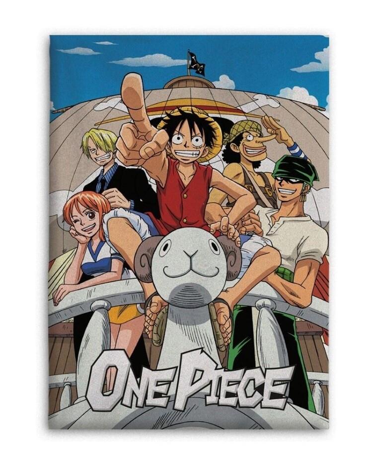 ONE PIECE - Flanel Blanket 110x150cm - Straw Hat Crew