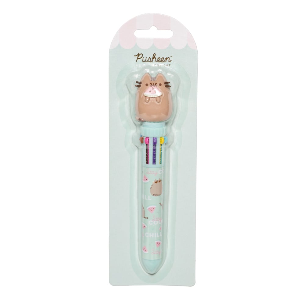 PUSHEEN - Foodie Collection - 10 Colors Pen 3D Topper