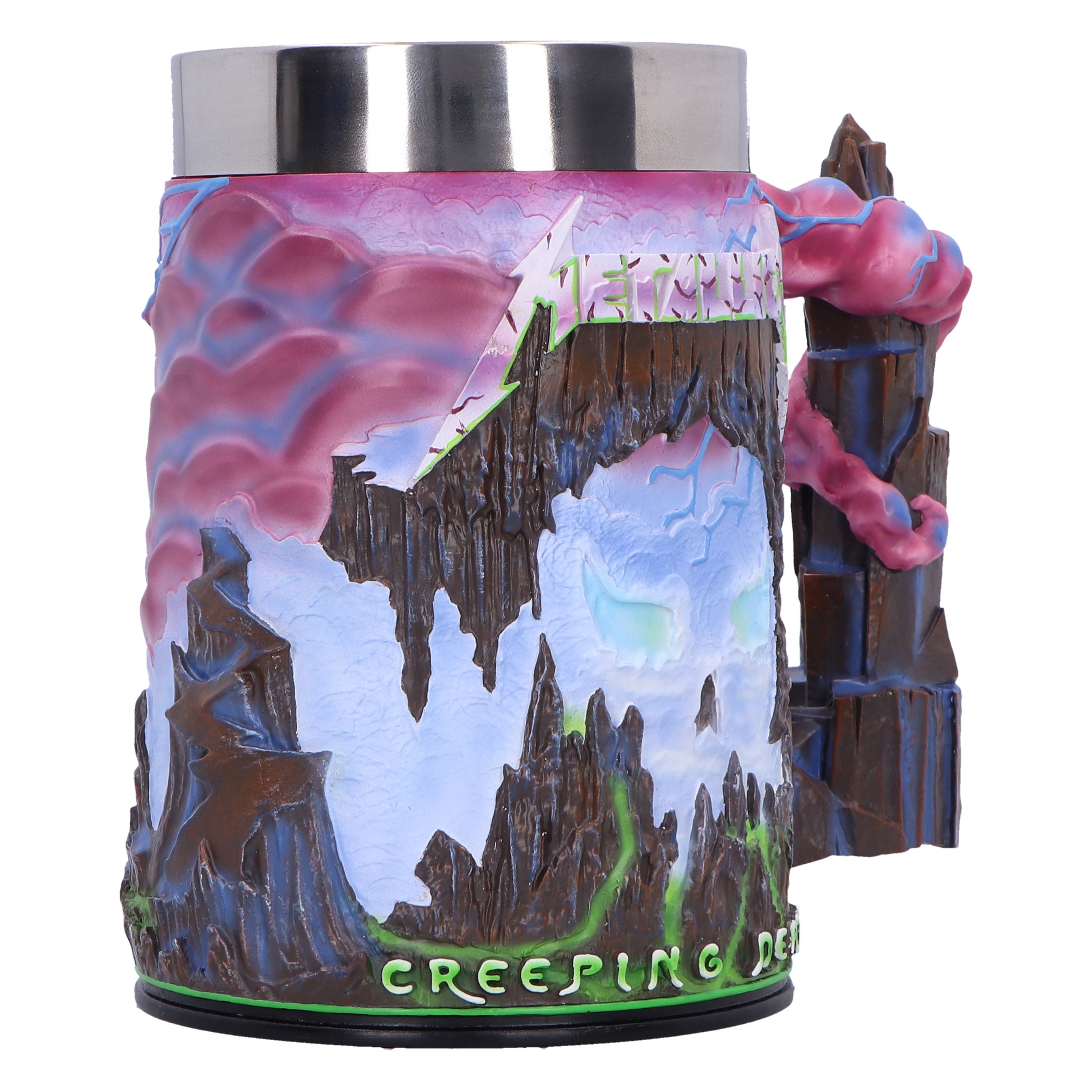 METALLICA - Creeping Death - Tankard 16cm