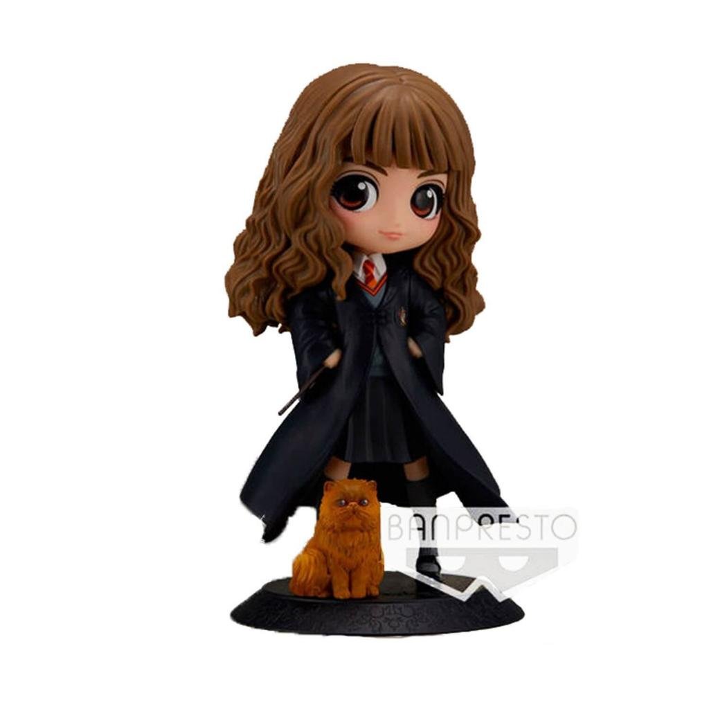 HARRY POTTER - Q Posket Hermione w/Crookshanks - 14cm *R