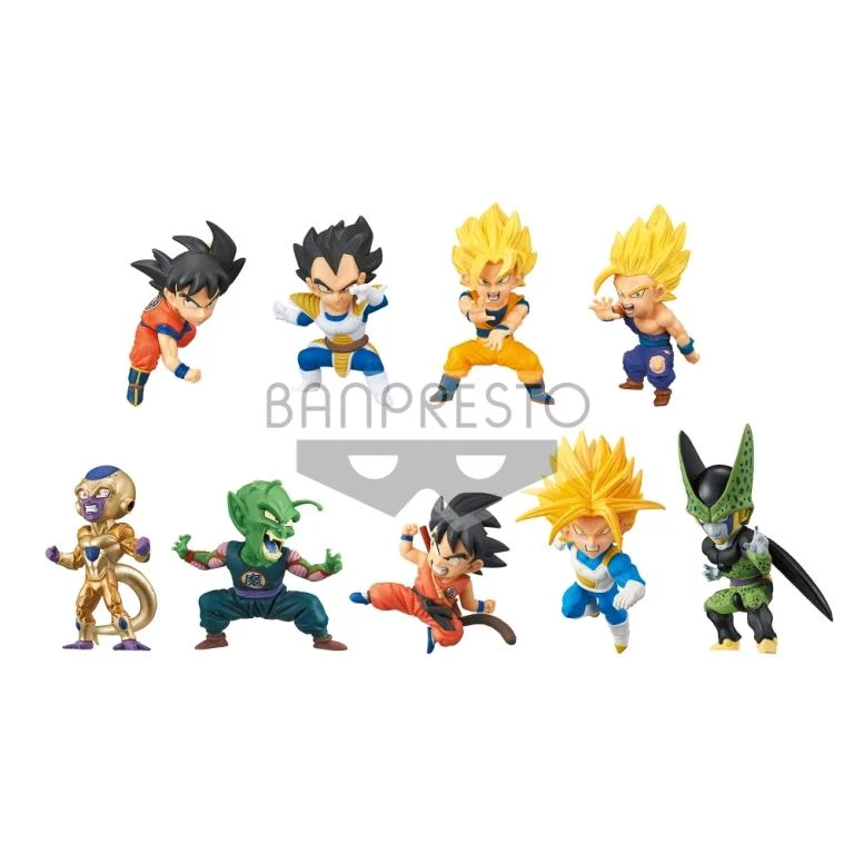 DRAGON BALL SUPER - Figure WCF Serie 4 - Box of 9 Figures