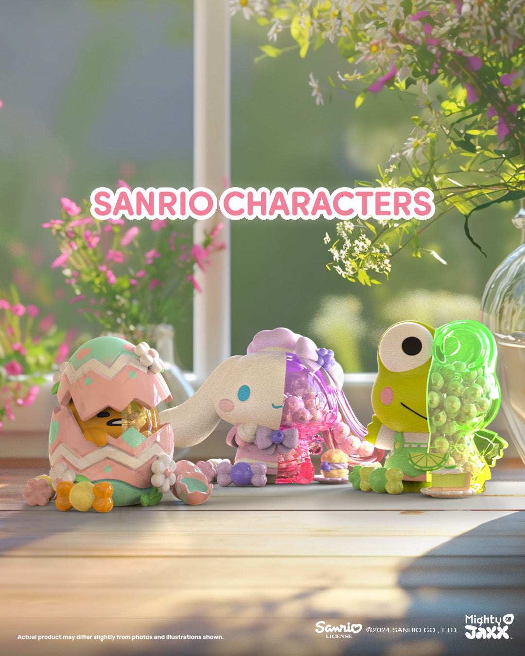 HELLO KITTY - Kandy X Sanrio Floral DayDream Series - Display 6 Fig.
