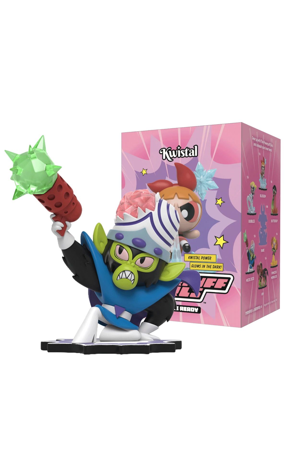 THE POWERPUFF GIRLS - Kwistal Battle Ready Series - Display 6 Fig.