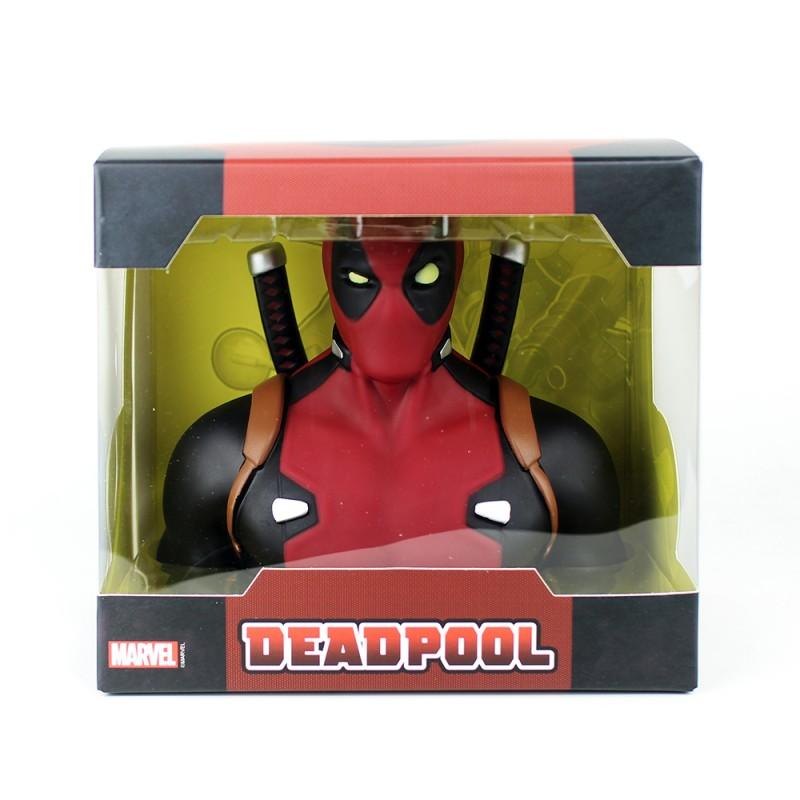 MARVEL - Money Box Blister Box - Deadpool Bust 20 cm