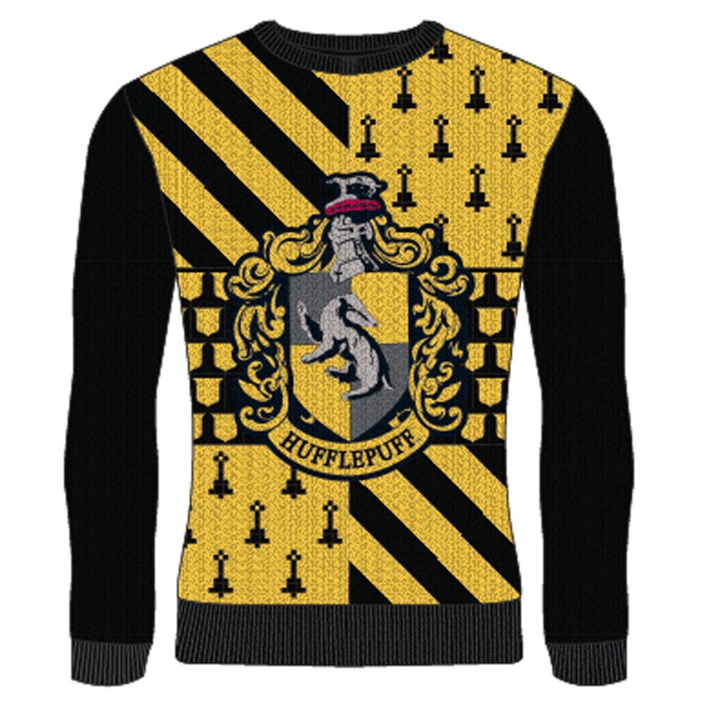 HARRY POTTER - Hufflepuff - Christmas Jumper (XXL)